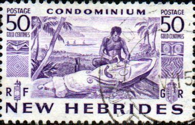 New Hebrides Stamp 1953