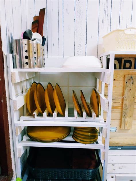 (DIY) 'Makeover' Dapur Guna Kayu Pallet Bawah RM 1K - Hias.my
