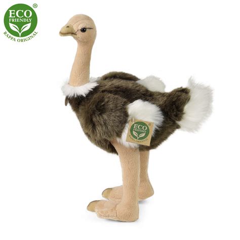Rappa plyšový pštros Emu, 32 cm - Pompo.cz - Hračky online