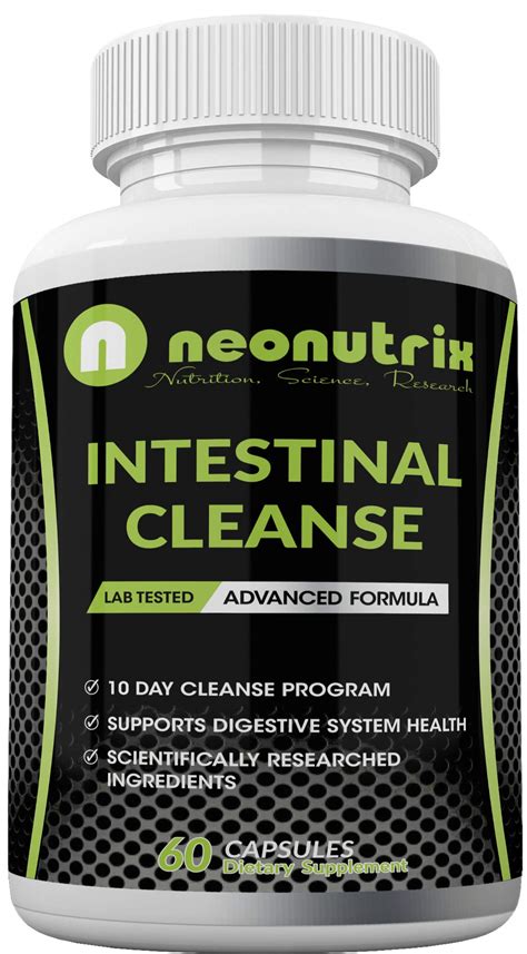 Buy 10 Day Intestinal Cleanse Supplement Colon & Detox Cleanse with ...