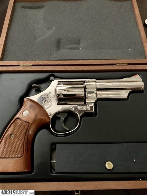 ARMSLIST For Sale Trade Smith Wesson 29 2 Nickel 4 With