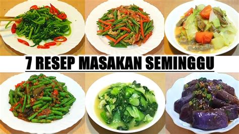 7 RESEP MASAKAN MUDAH UNTUK SEMINGGU KELUARGA SANGAT SENANG DAN