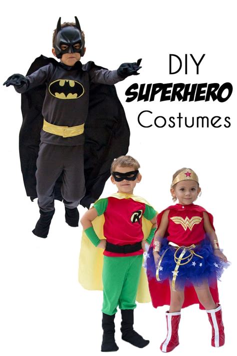 DIY Superhero Costumes - Melly Sews