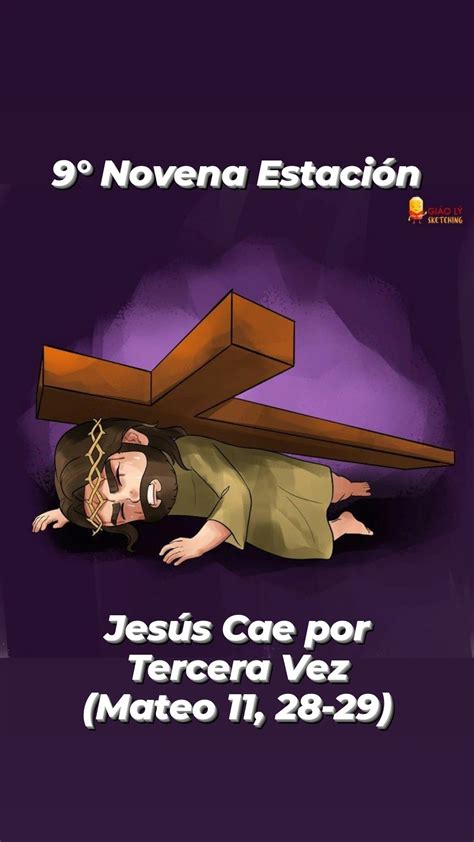 Novena Estación Para Niños Via Crucis Para Niños Temas De Catequesis