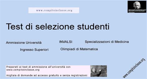 Compitoinclasse Org Come Prepararsi Online Ai Test Di Ammissione