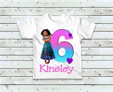 Encanto Birthday Shirt Mirabel Encanto Birthday Shirt Etsy Canada In