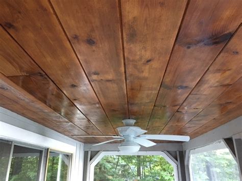 Tongue And Groove Pine Porch Ceiling | Shelly Lighting