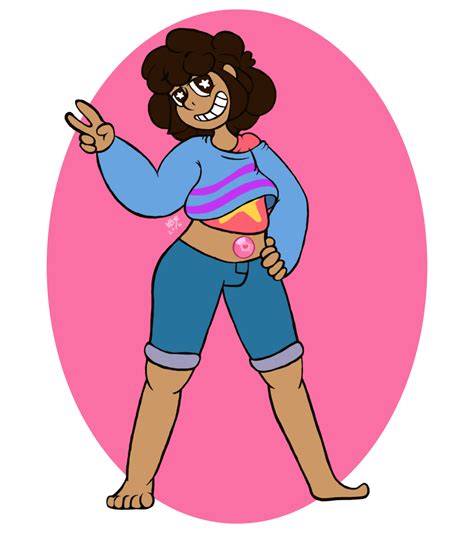 Stevenlife — Lolwutart Steven Universe And Frisk Fusion