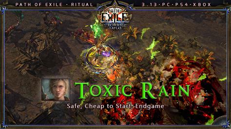 [Ritual] PoE 3.13 Ranger Pathfinder Toxic Rain Beginner Build (PC,PS4 ...