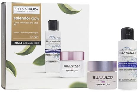 Bella Aurora Splendor Glow Gift Set f gel 200ml f cr 50ml Набор