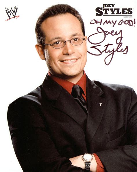 Joey Styles signed 8x10 Photo – Signed By Superstars