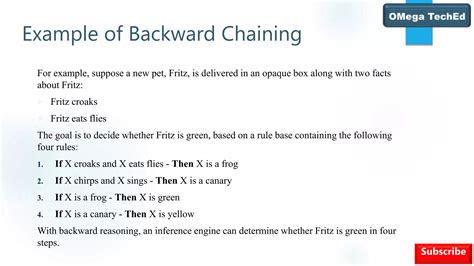 Forward And Backward Chaining In Ai Ppt