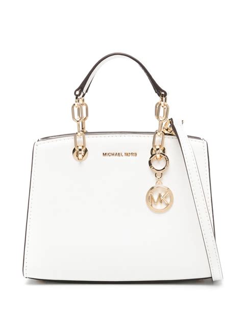 Michael Michael Kors Small Cynthia Leather Tote Bag Farfetch