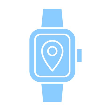 Smart Watch Generic Blue Icon