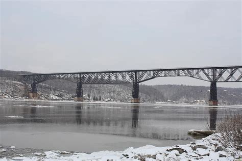 Poughkeepsie Ny Bridge Photograph by Cynthia Marcinelli - Pixels