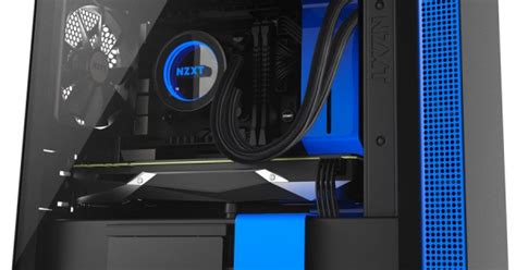 Nzxt H200 Mini Itx Pc Gaming Case Tempered Glass Panel All Steel Construction Enhanced