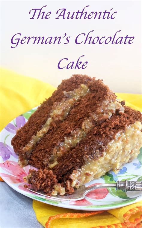 Authentic Germans Chocolate Cake Authentic Cake Chocolate Germans