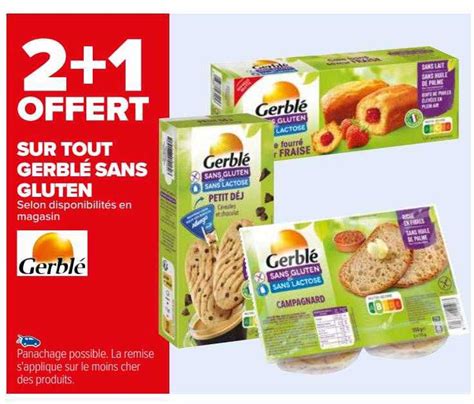 Promo Gerbl Sans Gluten Chez Carrefour Icatalogue Fr