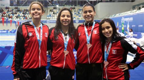 Per Logra Medallas En Sudamericano Juvenil De Deportes Acu Ticos