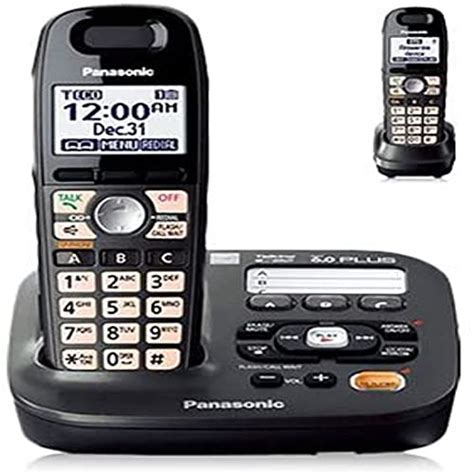 Panasonic Kx Tg6592t Dect 60 Amplified Handset Volume Talking Caller Id Eco Mode Call Block