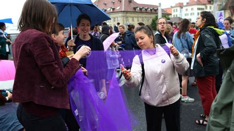 Swiss Women Stage Strike For Long Delayed Equality Euronews