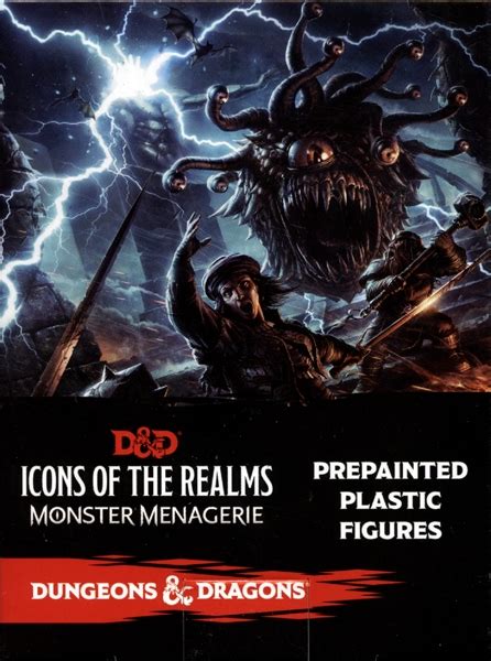 Roleplaying Miniatures Monster Menagerie Booster Pack 1 Icons Of