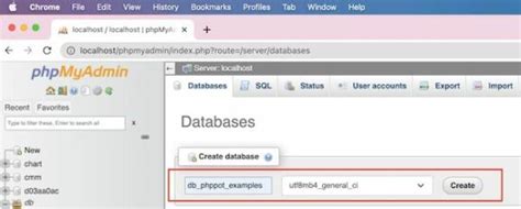 Phpmyadmin How To Import A Database Phppot