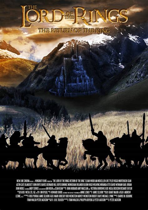 Lord Of The Rings Return Of The King Poster By Maikel S On Deviantart