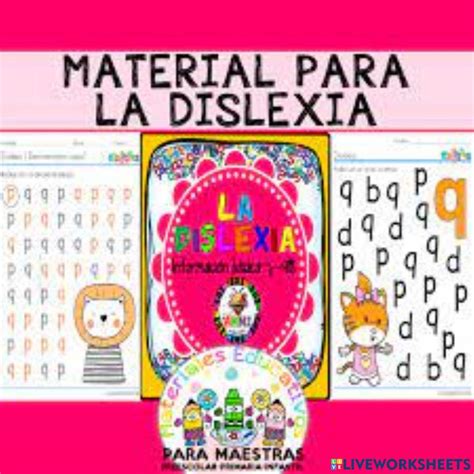 Dislexia Interactive Exercise Live Worksheets