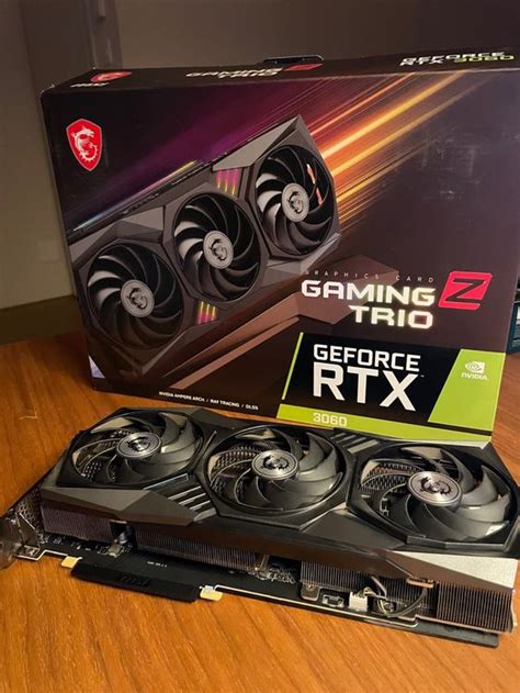 Kopie Msi Geforce Rtx™ 3060 Gaming Z Trio 12g Acheter Sur Ricardo