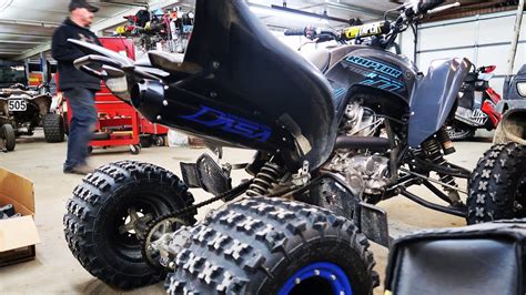 Yamaha Raptor 700 Gets A Full Dasa Exhaust System Youtube