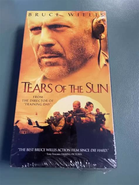 Tears Of The Sun Vhs Video Tape Movie Bruce Willis Brand New Sealed