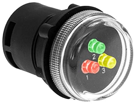 Voyant lumineux tri led de présence tension triphasé Lettel