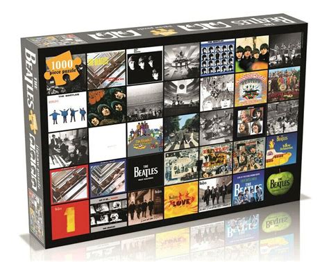 Beatles Album Covers Collage Jigsaw Puzzle 1000 Pieces Pdk