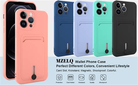 Amazon MZELQ TPU Wallet Compatible With IPhone 12 Pro Max Case