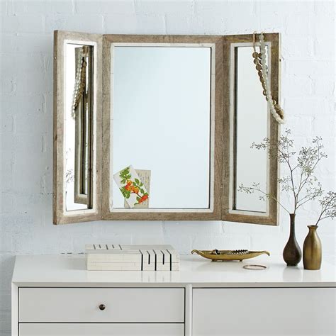 Trifold Mirror Trifold Mirror Trifold Mirror Bathroom Trifold