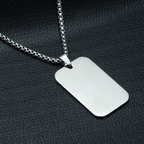 Pendentif Militaire Bijoux Homme Tendance