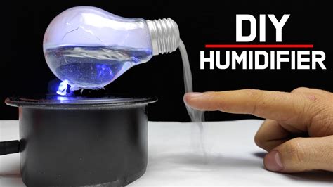 Diy Humidifier How To Make Humidifier At Home Easily Youtube