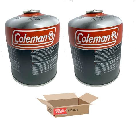 2 Pack Coleman C500 Butane Propane Mix Fuel 15 5oz 440g Camping Stove Replacement