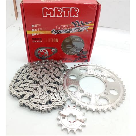 CHAIN SPROCKET SET SNIPER 135 14T 38T 428 120L Shopee Philippines