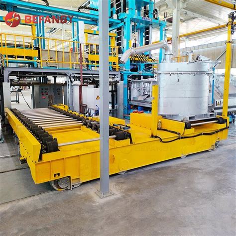 Steel Mill Use Motorized Transfer Cart For Heavy Industry Handling