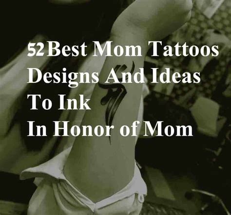 Mom Tattoos 52 Best Designs And Ideas To Ink In Honor Of Mother