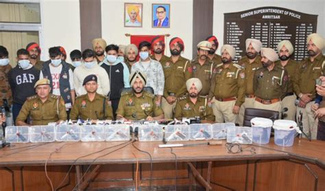 Punjab Police Bust Inter State Arms Smuggling Gang Backed By Jaggu