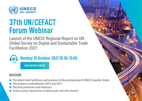 37th UN CEFACT Forum Webinar Launch Of The UNECE Regional Report On UN