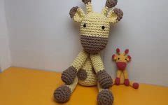 Amigurumi Girafa Dani Em Crochê Material e Vídeo Bigtudo Artesanato