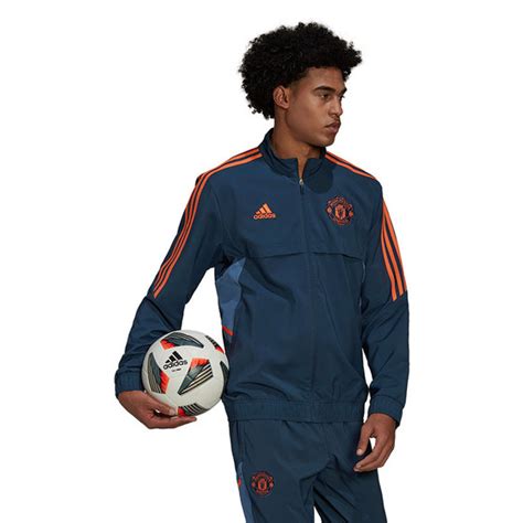 Adidas Manchester United Pre Match Jacket Bij Voetbaldirect Nl