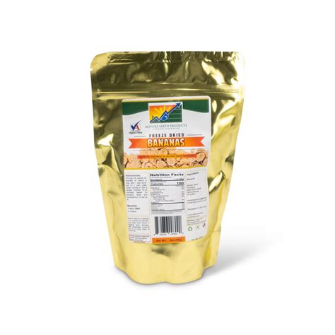 Freeze Dried Bananas | Freeze Dried Fruit | Mother Earth Products