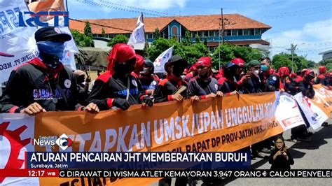 Aksi Tuntut Permenaker Terjadi Aturan Pencairan JHT Beratkan Buruh