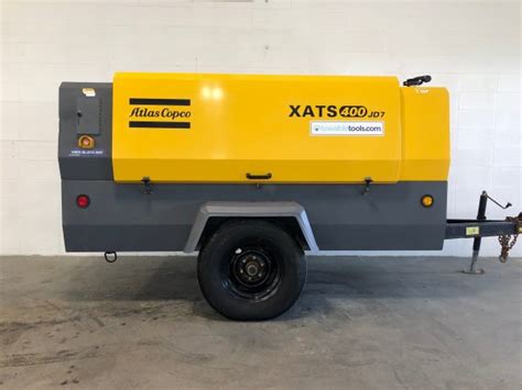 Used Atlas Copco Xats Cfm Air Compressor For Sale Towable Tools