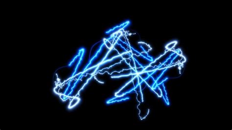 8000 Blue Strobe Lightning Pictures
